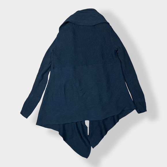 Lauren Ralph‎ Lauren Black Label Waterfall open front cardigan Size S - Picture 5 of 6